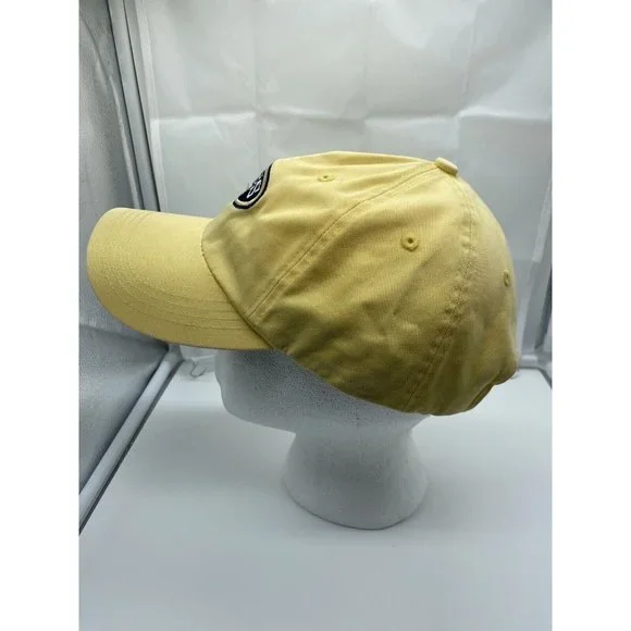 Tracers Golf Club Yellow Ahead Baseball Hat Cap Adjustable Strap-back - Picture 5 of 7